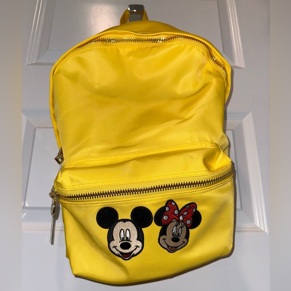 Stoney Clover Lane Classic Backpack w/ Mickey & Minnie Patches